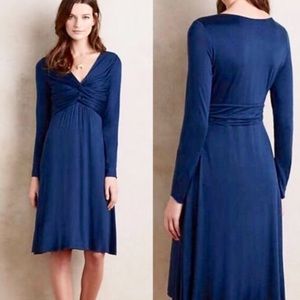 ANTHROPOLOGIE BAILEY 44 Sapphire Dress Size S